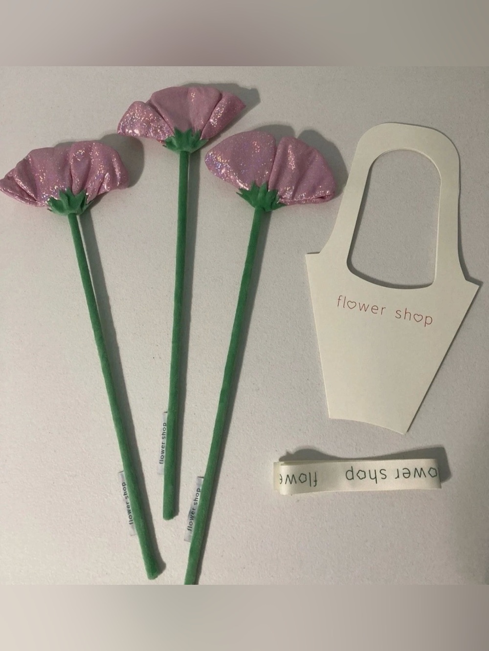CJ Hendry 3 Pink Sparkly Limited Flowers New York City Flower Shop Sold Out